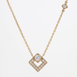 KORLOFF Eclat K18PGダイヤネックレス NNCKF EC012