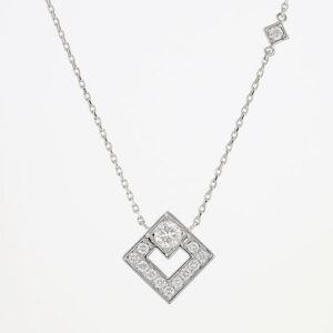 KORLOFF Eclat K18WGダイヤネックレス WNCKF EC012