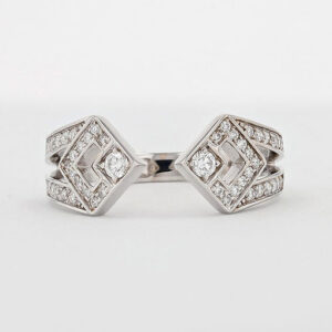 KORLOFF Eclat K18WGダイヤリング WFRKF EC004