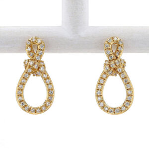 LA SOMA Loop K18YGダイヤピアス GDDPR 317