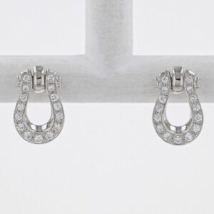 LA SOMA Horseshoe PT ダイヤピアス・パヴェ PDDPR274
