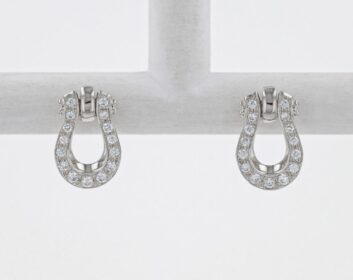LA SOMA Horseshoe PT ダイヤピアス・パヴェ PDDPR274