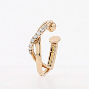 LA SOMA DESERT K18PG ダイヤイヤカフ LDDEC L312