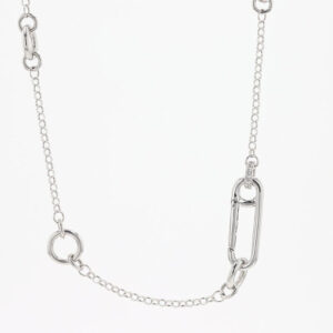 LA SOMA Loop K18WGネックレス クリップ WDDNC1948