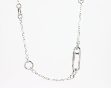 LA SOMA Loop K18WGネックレス クリップ WDDNC1948