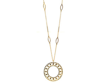 LA SOMA Marguerite K18YGロングネックレス GPC2013