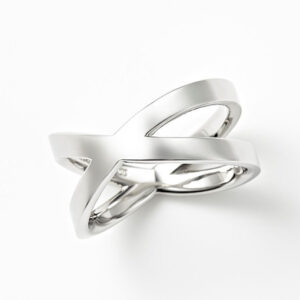 LA SOMA DESERT PT リング 4本線 グロス/テクスチャ