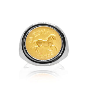 la soma コインK24/PT950リング JFR Q3990