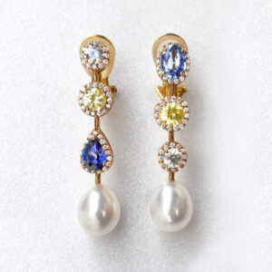 NADIA Parfait! K18非加熱ファイアイヤリング NSER 1692