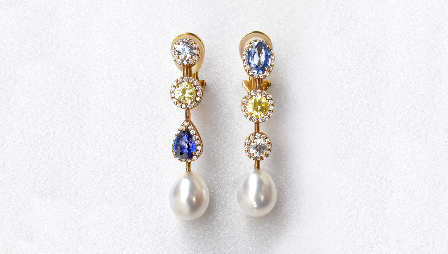 NADIA Parfait! K18非加熱ファイアイヤリング NSER 1692