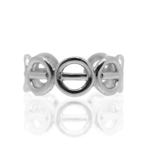 LA SOMA Horseshoe K18WGリング WFRL4029