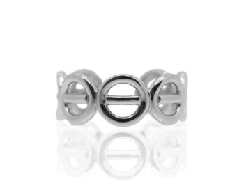 LA SOMA Horseshoe K18WGリング WFRL4029