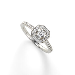 NADIA Holiday Collection Polestar117 PT950ダイヤリング QRNDX2192