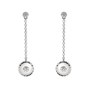 KORLOFF Je Play K18WGマザーオブパールピアス NPRKF SP