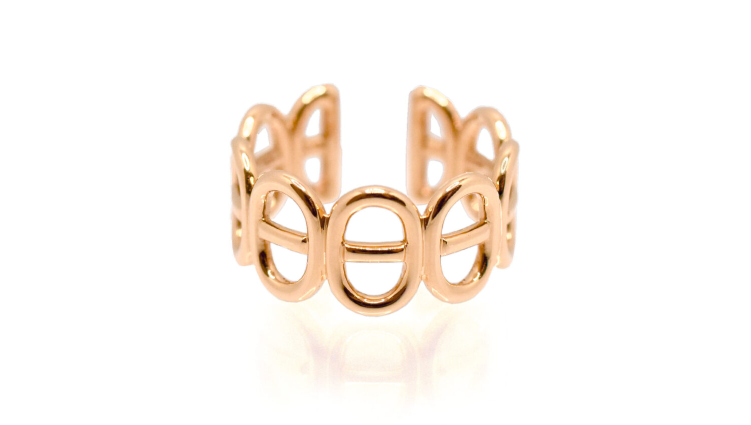 LA SOMA Horseshoe K18PGリング LFRL4035