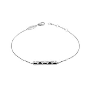KORLOFF Korlove K18WGブラックダイヤブレスレット WBLKF KL018