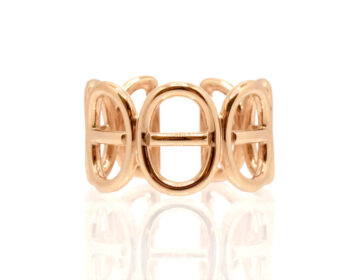 LA SOMA Horseshoe K18PGリング LFRL4030