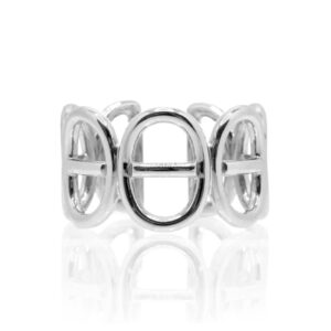 LA SOMA Horseshoe K18WGリング WFRS4030