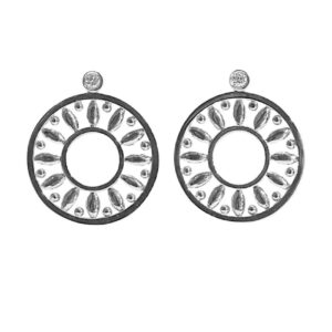 LA SOMA Marguerite PT950 ダイヤピアス QDDPR329