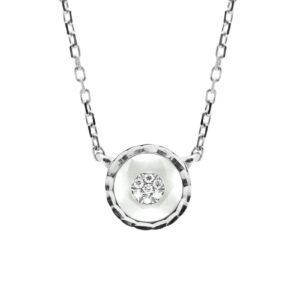 KORLOFF Je Play K18WGマザーオブパールネックレス WNCKF SP