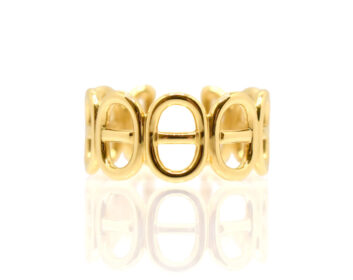 LA SOMA Horseshoe K18YGリング GFRM4035