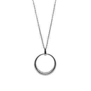 LA SOMA Circle PT950ダイヤネックレス QDDPC 1995