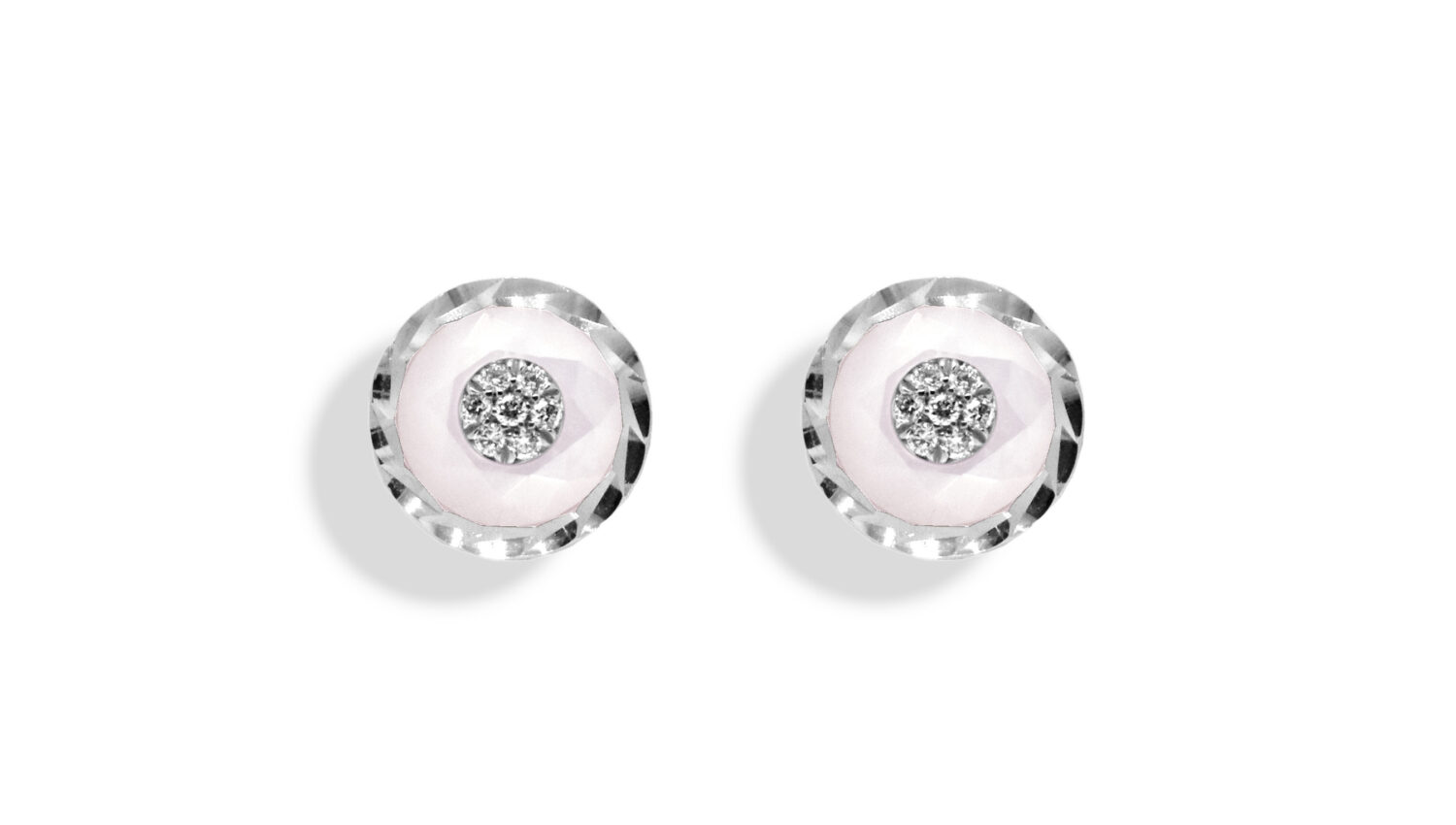 KORLOFF Je Play K18WGマザーオブパールピアス NPRKF SP