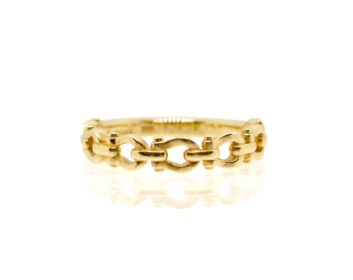 LA SOMA Horseshoe K18YGリング GFR3996