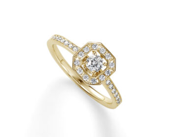 NADIA Holiday Collection　Polestar117　K18YGダイヤリング GRNDX2192