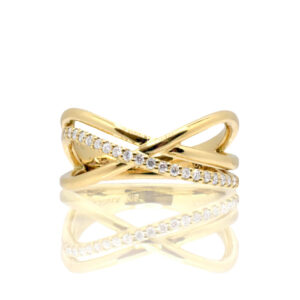 K18YGダイヤリング〈DESERT／LA SOMA〉GDDFR4004