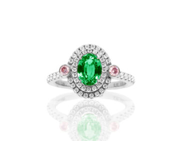 NADIA True Beaury PT950エメラルドリング