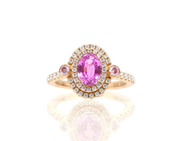 NADIA True Beaury K18YGサファイアリング　CFSAR N1194