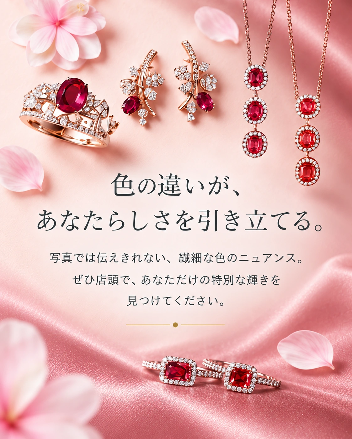 カラーストーンジュエリー