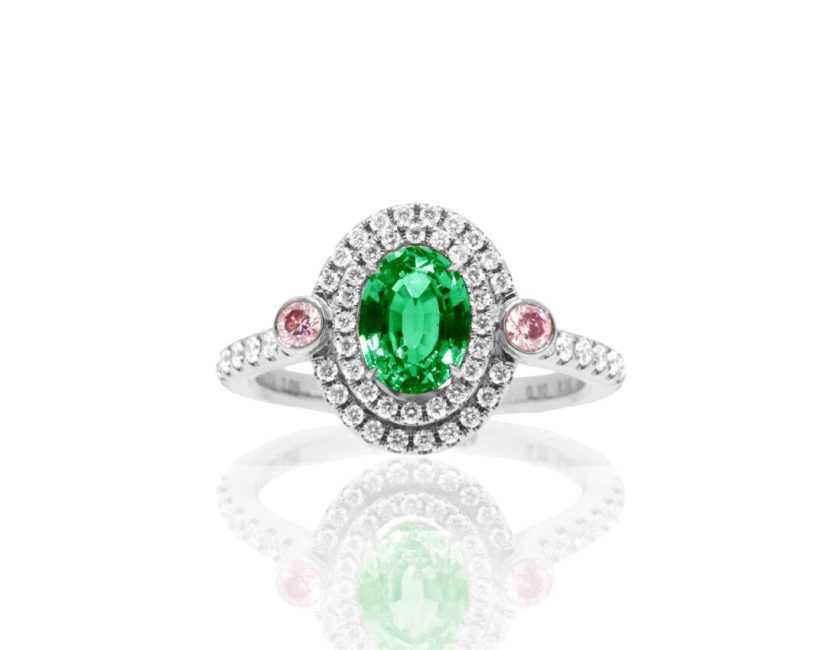 NADIA True Beaury PT950エメラルドリング