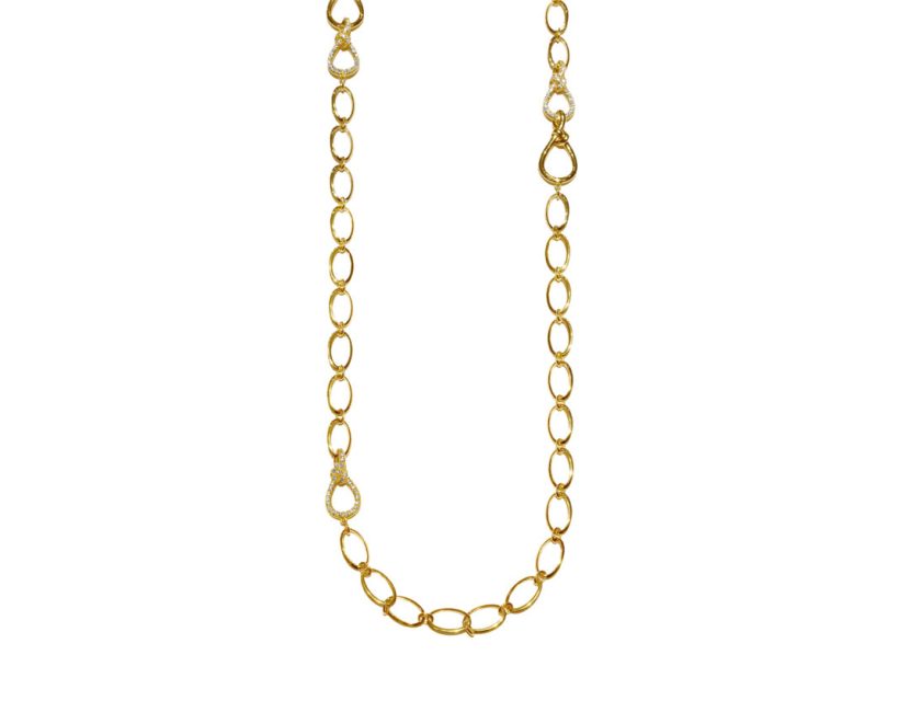 LA SOMA LOOP K18YGネックレス GDDNC 1978