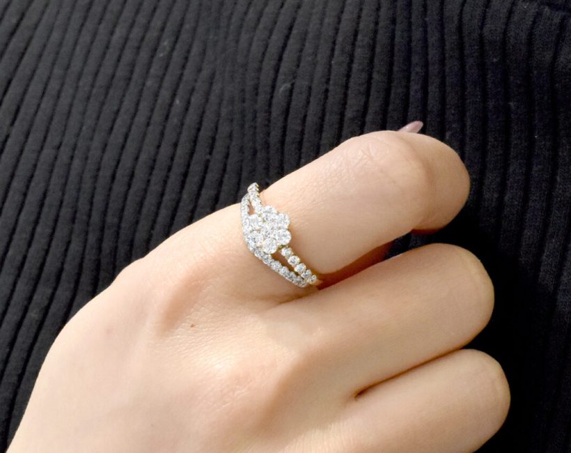 初売りK18ダイヤ0.700リング CDFRR 7986 #11