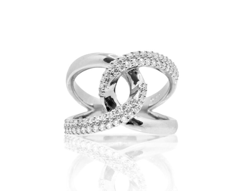 LA SOMA Desert PT950ダイヤリング QDDFR 3989