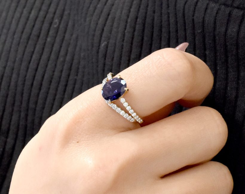 初売りK18サファイアリング CIOAR 70284 #13