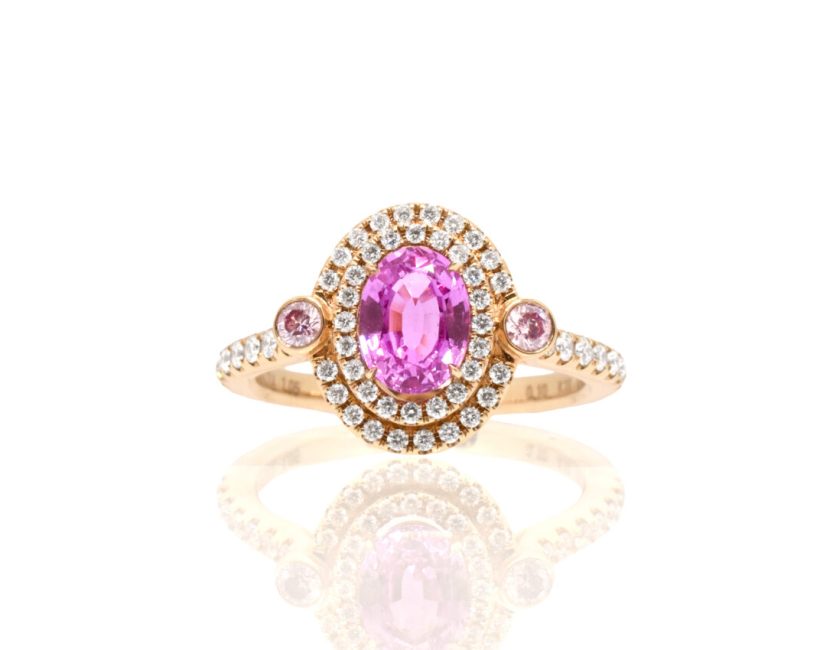 NADIA True Beaury K18YGサファイアリング　CFSAR N1194