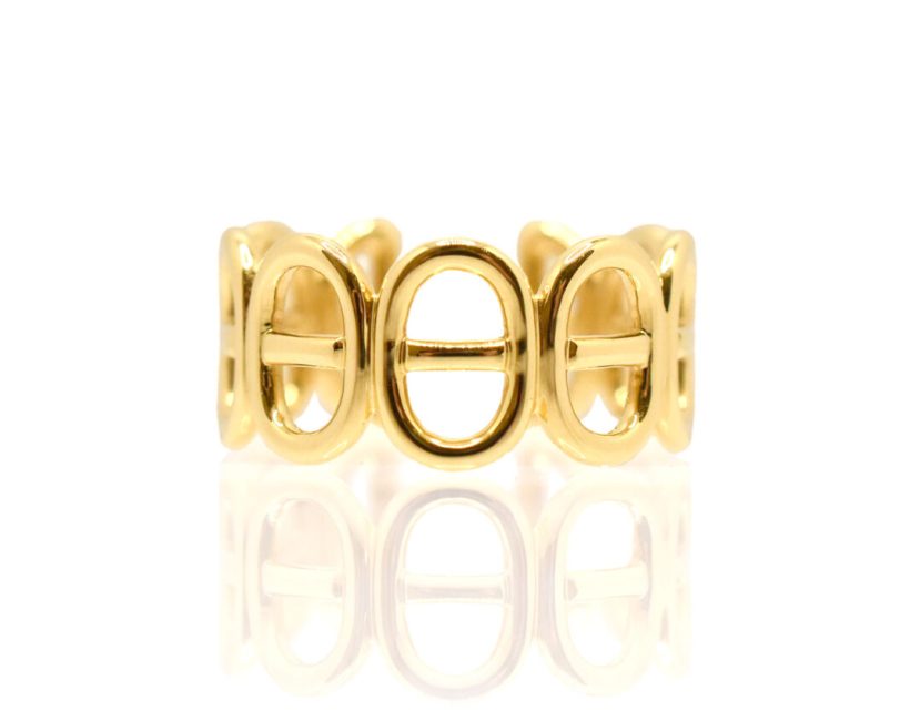 LA SOMA Horseshoe K18YGリング GFRM4035