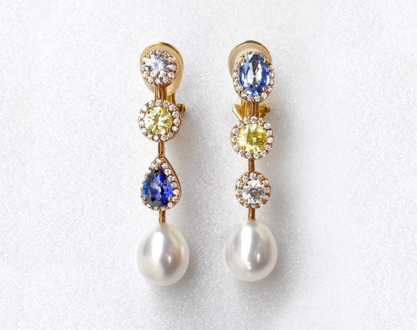 NADIA Parfait! K18非加熱ファイアイヤリング NSER 1692